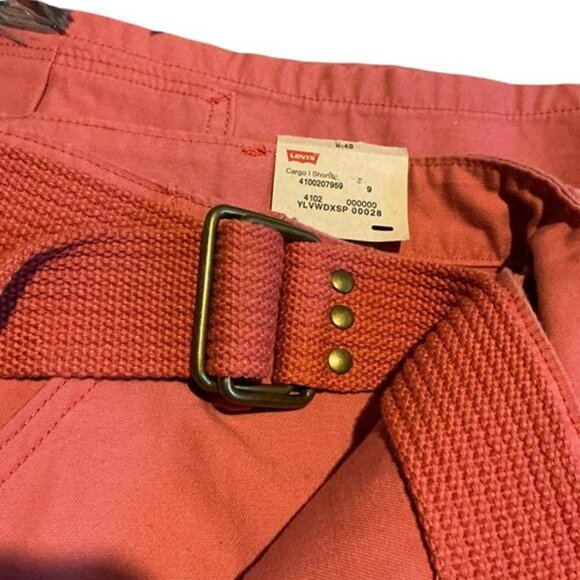 Levi's Men's Cargo I Shorts SZ=40 Mesh Belt NWT - Picture 2 of 6
